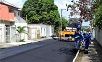 Parceria da Prefeitura com Estado garante pavimentação em mais 30 ruas da Grande Alegria