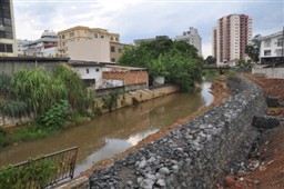 Obras no Rio Sesmarias entram na reta final