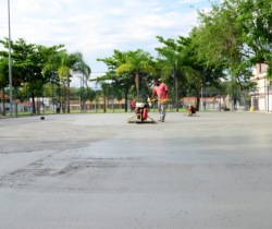 OBRAS NO PARQUE COOPHASUL ENTRAM NA ETAPA FINAL