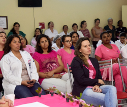 PROGRAMAÇÃO DO OUTUBRO ROSA CHEGA AO HOSPITAL DE EMERGÊNCIA NESTA SEXTA