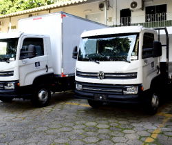 GOVERNO REFORÇA FROTA COM AQUISIÇÃO DE MAIS DOIS CAMINHÕES