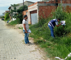 PREFEITURA INTENSIFICA FISCALIZAÇÃO SOBRE TERRENOS BALDIOS SEM LIMPEZA