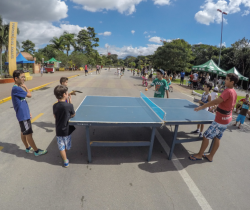 TORNEIO DE TÊNIS DE MESA AGITA MAIS UMA EDIÇÃO DO ‘DOMINGO NO PARQUE’