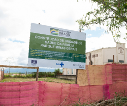 PREFEITURA COMEÇA OBRAS DA UNIDADE DEFINITIVA DE SAÚDE DA FAMÍLIA NO PARQUE MINAS GERAIS