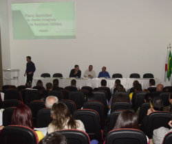 PREFEITURA PROMOVERÁ AUDIÊNCIA PÚBLICA SOBRE O PLANO MUNICIPAL DE GESTÃO INTEGRADA DE RESÍDUOS SÓLIDOS