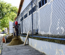 DISTRITO DE ENGENHEIRO PASSOS TEM OBRAS DE INFRAESTRUTURA, NO ESPORTE E NA SAÚDE EM FASE FINAL