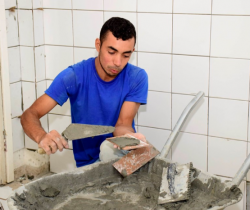 OBRAS DE REFORMA E REVITALIZAÇÃO DO PSF PARAÍSO ESTÃO NA RETA FINAL