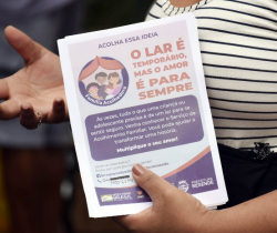 PROGRAMA FAMÍLIA ACOLHEDORA RETOMA COM ATIVIDADES GRADUALMENTE