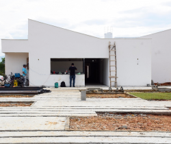 OBRAS NO NOVO HOSPITAL VETERINÁRIO ENTRAM EM FASE FINAL