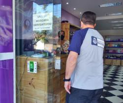 PREFEITURA DE RESENDE REALIZA AÇÕES DE CONSCIENTIZAÇÃO CONTRA A COVID-19 EM ESTABELECIMENTOS COMERCIAIS