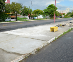 PREFEITURA DE RESENDE PROMOVE RECUPERAÇÃO DO CALÇADÃO DO ACESSO OESTE