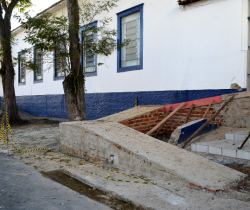SANTA CASA DE RESENDE RECEBE OBRAS NA ENFERMARIA, RAMPA E ÁREA DE SAÚDE MENTAL