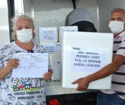 NOVO LOTE DE VACINA CONTRA A COVID-19 É ENTREGUE NESTA QUARTA-FEIRA, DIA 15