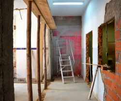 NOVA SANTA CASA DE RESENDE PROMOVE OBRAS EM SETOR QUE RECEBERÁ SERVIÇO DE INTERNAÇÃO DE SAÚDE MENTAL 