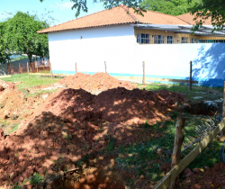 PREFEITURA INICIA OBRAS NA CRECHE MUNICIPAL MORRO DO CRUZEIRO