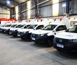 PREFEITURA DE RESENDE RECEBE SETE AMBULÂNCIAS ZERO QUILÔMETRO PARA ATENDER DEMANDAS DA SAÚDE