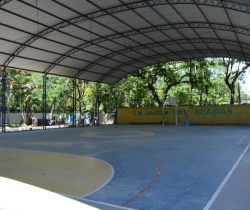 PREFEITURA DE RESENDE PROMOVE REFORMA DA QUADRA DA ESCOLA MUNICIPAL JARDIM DAS ACÁCIAS