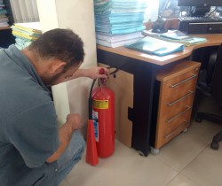 PREFEITURA INVESTE EM SEGURANÇA E FAZ A TROCA DE QUASE 400 EXTINTORES INSTALADOS EM PRÉDIOS PÚBLICOS
