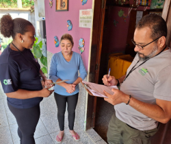 AGÊNCIA DO MEIO AMBIENTE DE RESENDE PROMOVE AÇÃO EDUCATIVA SOBRE USO DO PEV EM VISCONDE DE MAUÁ