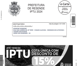 PROPRIETÁRIOS DE IMÓVEIS COMERCIAIS E RESIDENCIAIS DE RESENDE TÊM ATÉ 20 DE DEZEMBRO PARA QUITAR O IPTU 2024