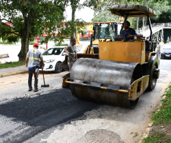 PREFEITURA DE RESENDE RETOMA ATIVIDADES DA OPERAÇÃO TAPA-BURACO