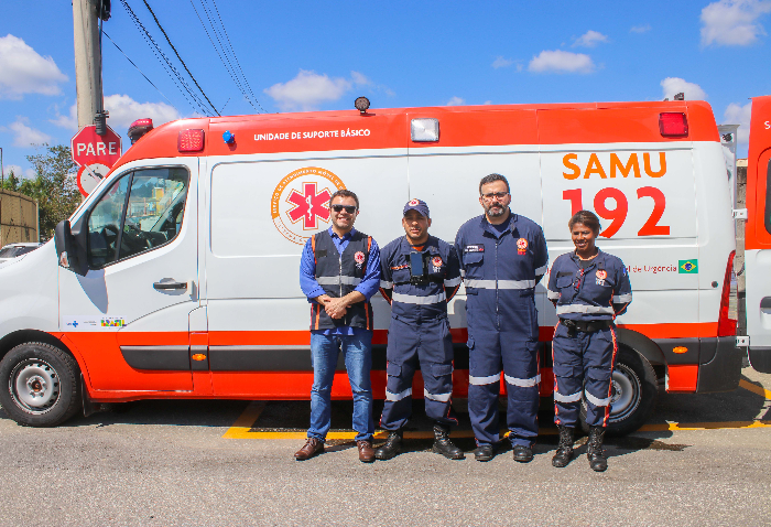 CIDADE ALEGRIA, EM RESENDE, GANHA AMBULÂNCIA E SERVIÇO AVANÇADO DO SAMU  