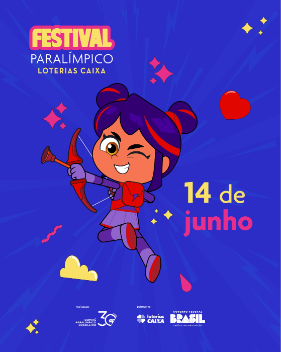 INSCRIÇÕES ABERTAS PARA A PRIMEIRA EDIÇÃO DO FESTIVAL PARALÍMPICO LOTERIAS CAIXA 2025