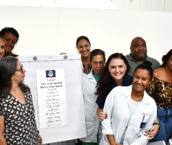 RESENDE INAUGURA CENTRO DE ESTUDOS BENITO ALLEX GAMA NO HOSPITAL MUNICIPAL DE EMERGÊNCIA