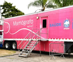 ‘CARRETA ROSA DO ESTADO’ OFERECE MUTIRÃO DE MAMOGRAFIAS EM RESENDE ATÉ O DIA 13  