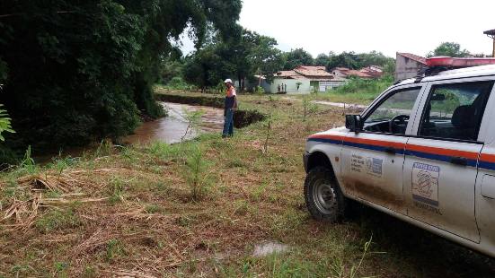 Prefeitura acompanha volume de água no Rio Sesmarias e córregos