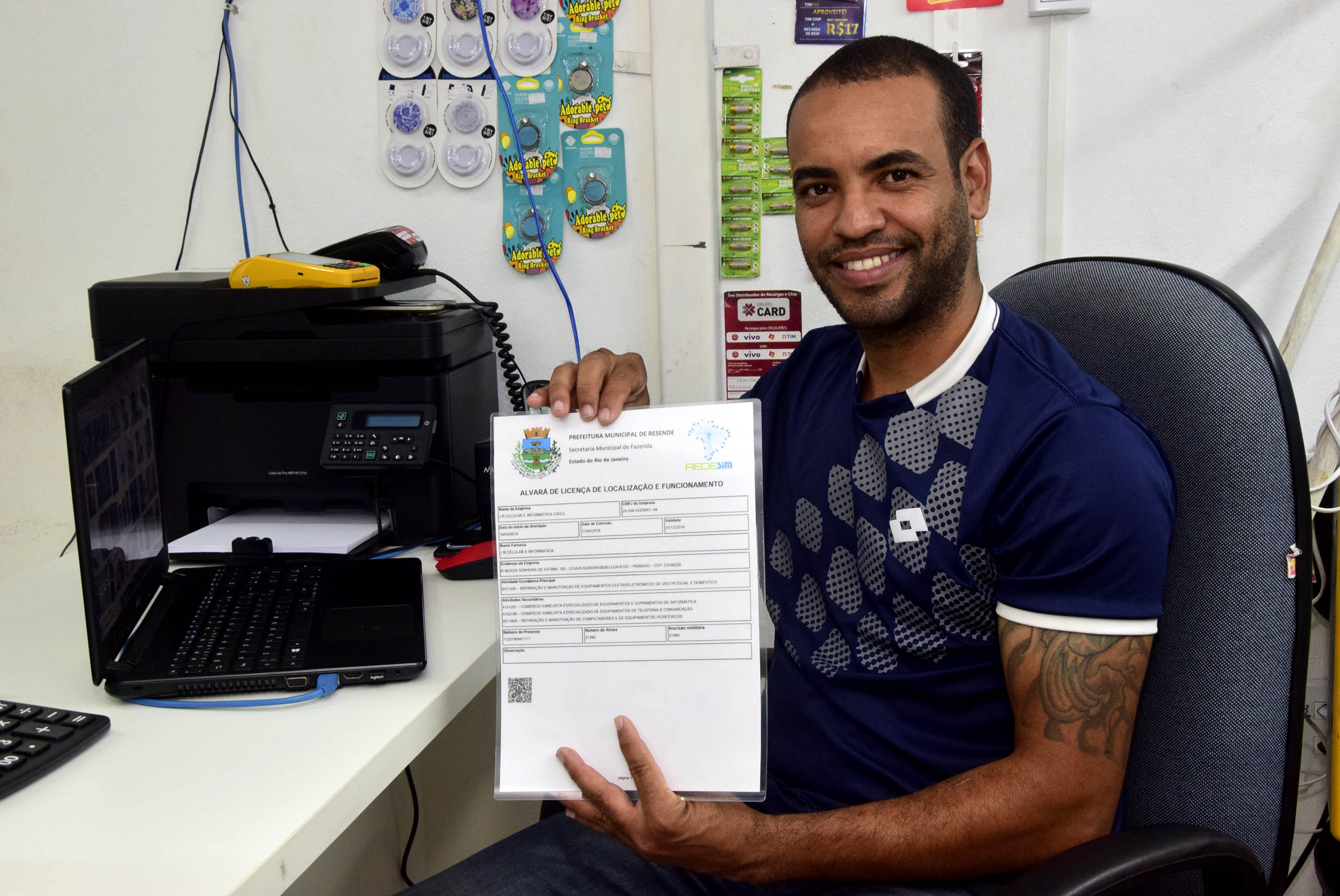 RESENDE COMEÇA A EMITIR ALVARÁ ONLINE