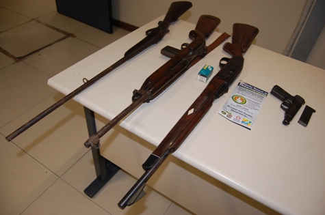 Campanha do Desarmamento recolhe mais quatro armas em Resende 