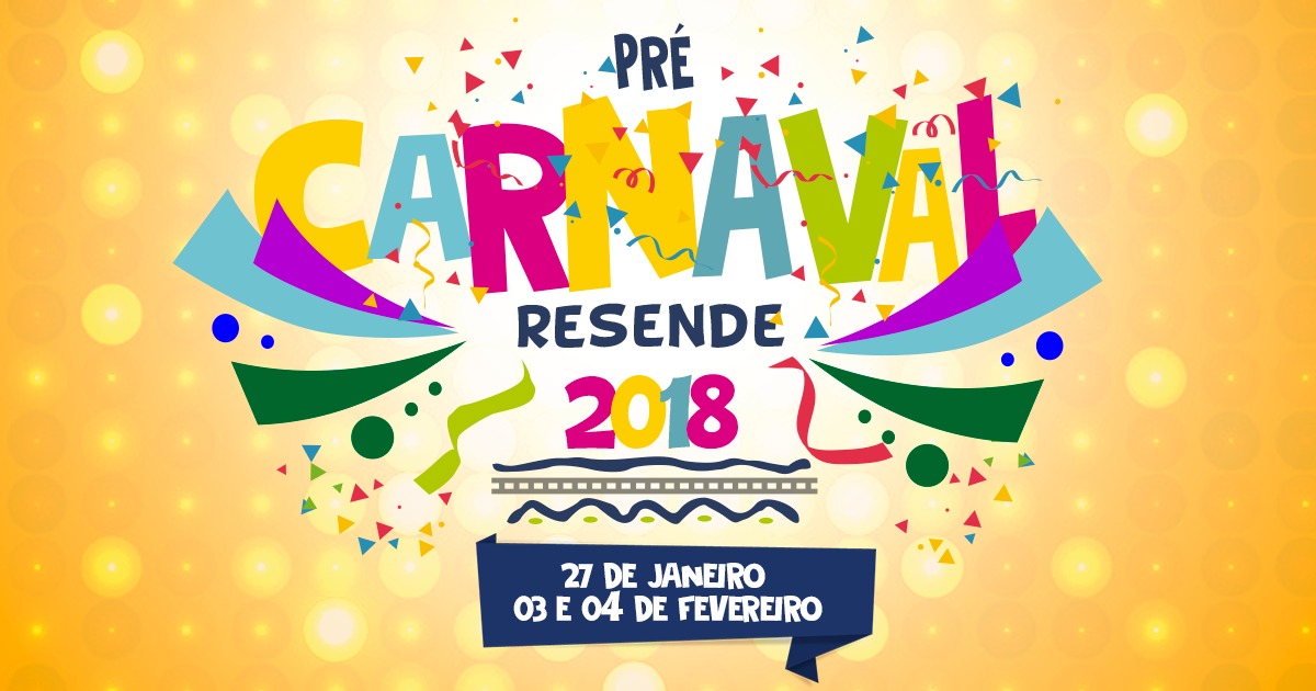 Programação Carnaval 2018