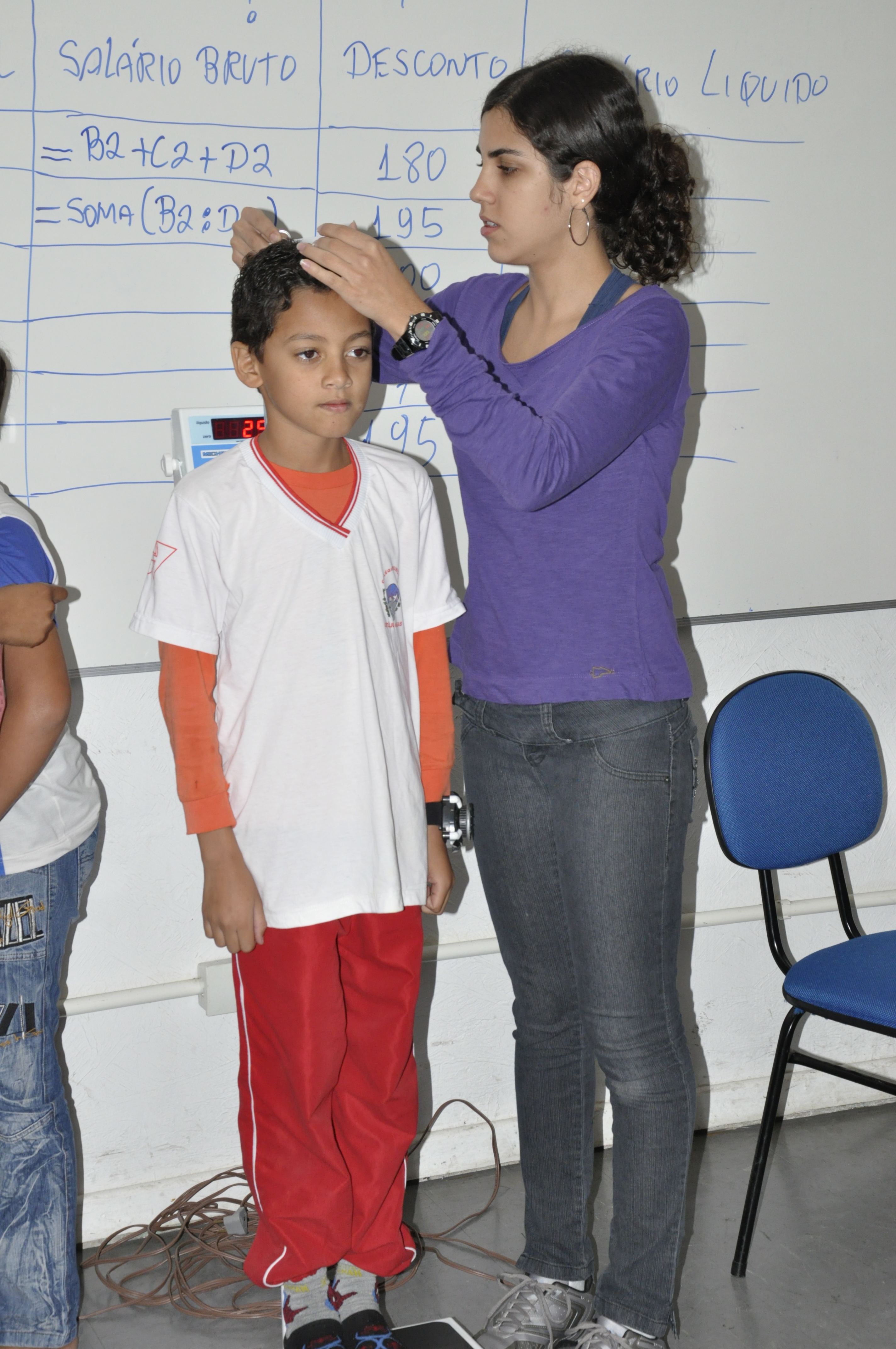 Conta na Balança avalia alunos da rede municipal