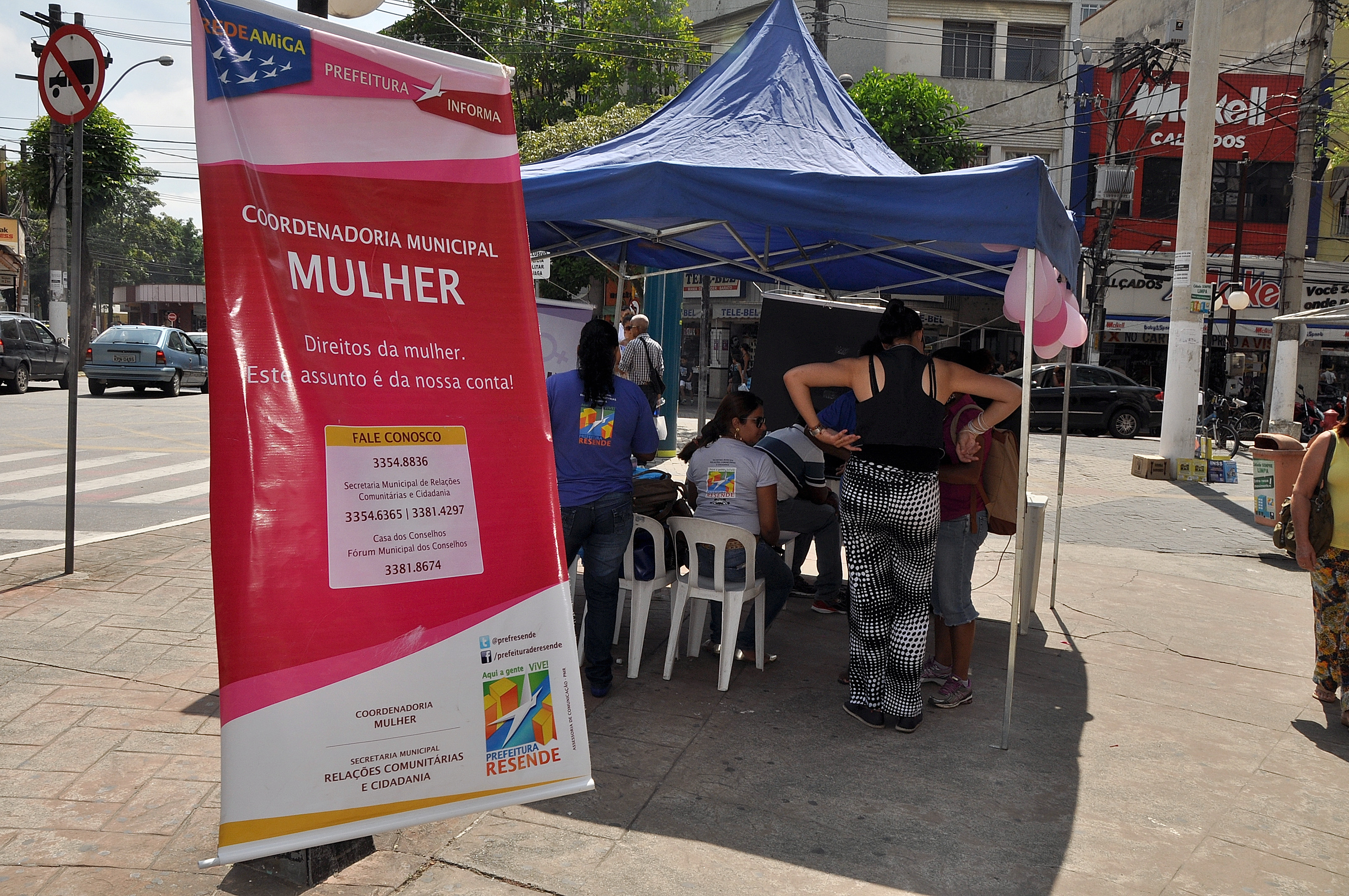 Ato público pede basta à Violência Contra as Mulheres