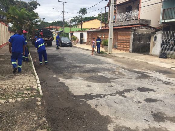 Tapa Buraco conclui serviço em rua da Vila Santa Isabel