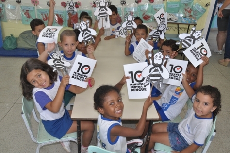 Escolas de Resende participam do Dia Nacional de Mobilização contra o Mosquito