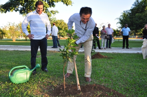 Cerimônia marcou a abertura oficial da Semana do Meio Ambiente