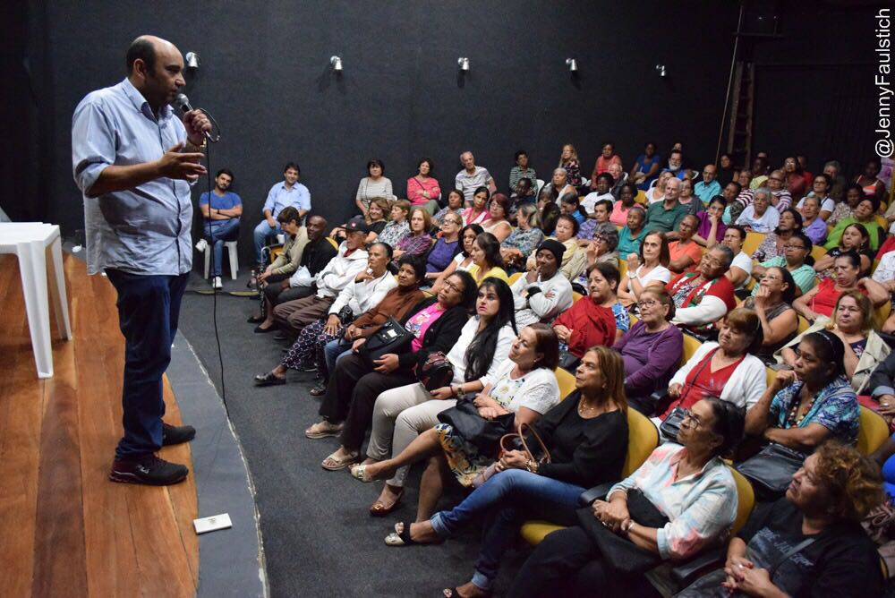 Terceira Idade Ativa participa de palestra sobre diabetes