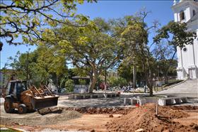 Obras na Praça Oliveira Botelho vão terminar em novembro