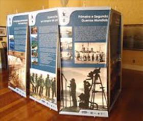 Biblioteca Municipal apresenta exposição sobre a história da Marinha